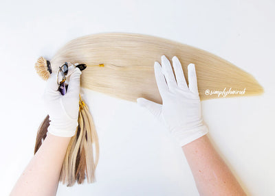 How To Colour Match Blonde Hair Extensions