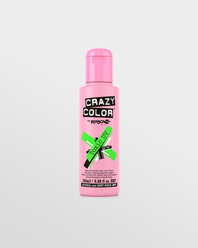 Crazy Color Semi Permanent Hair Colour No 79 - Toxic UV