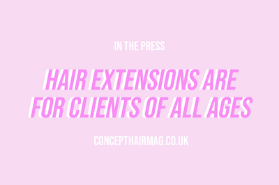 Hair Extensions Are For Clients of All Ages
