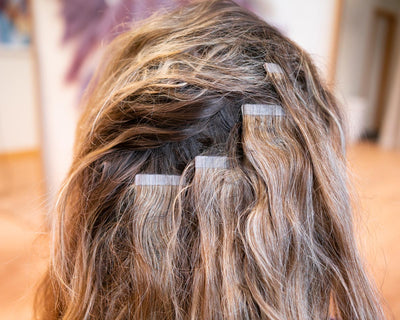 How To Remove Tape Hair Extensions That Are Matted At The Root