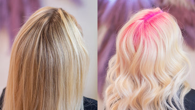 Scalp Bleach & Root Colour Transformation