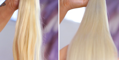 How To Tone Hair Extensions Before A Hair Extension Fitting