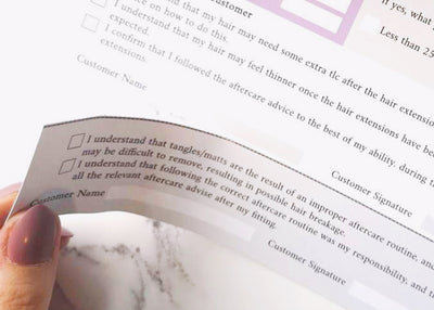 Why You Need A Removal Form For Your Hair Extension Business