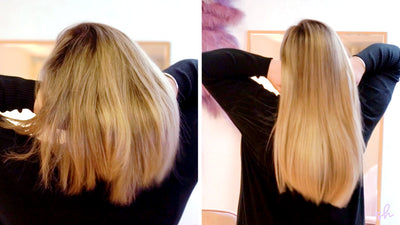 How To Apply Tape Hair Extensions