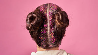 How To Create Glitter Space Buns
