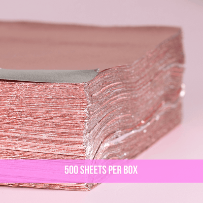 EXTRA Wide Textured Rose Gold Pop Up Foil