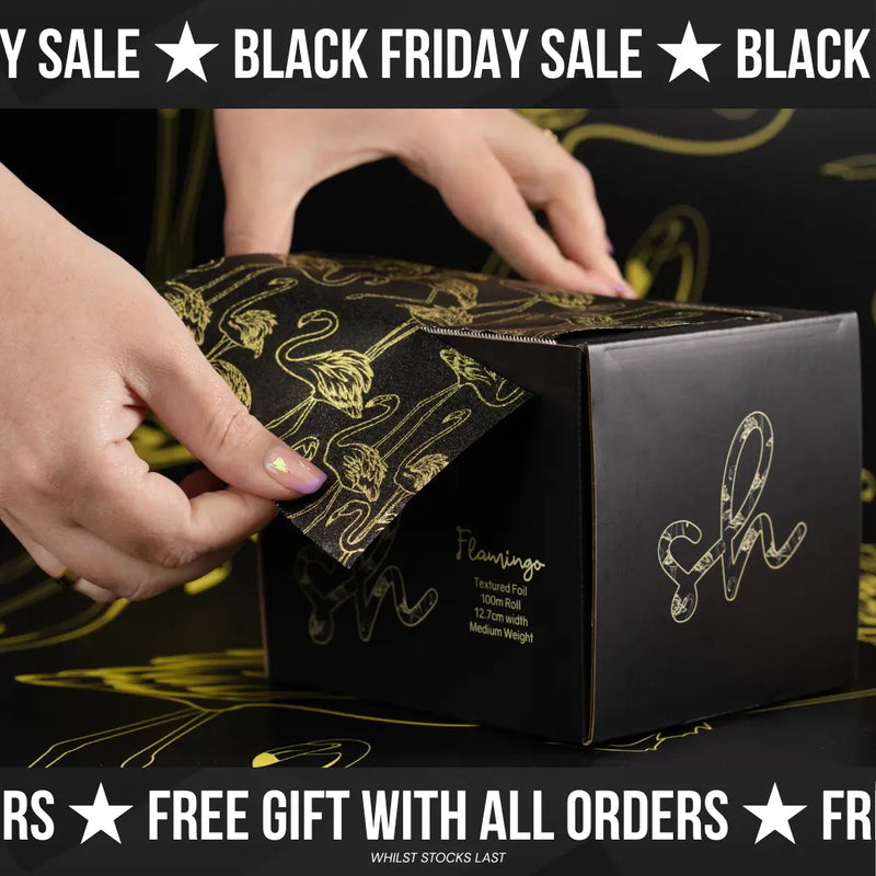 Flamingo Foil On A Roll