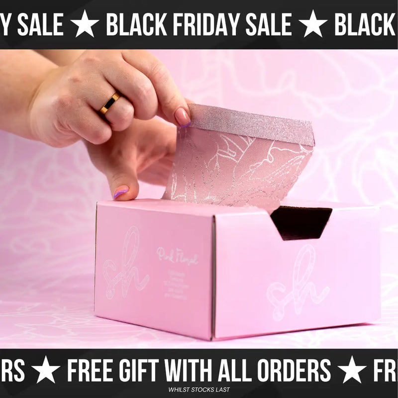 Pink Floral Pop Up Foil