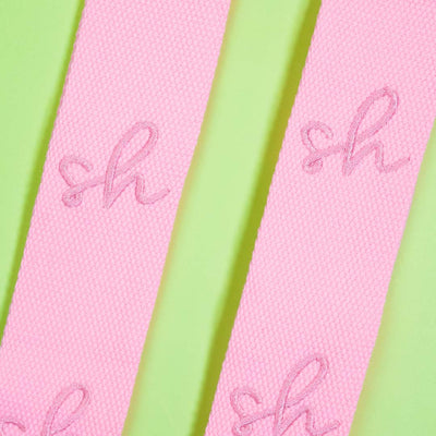 Baby Pink Woven Strap Set