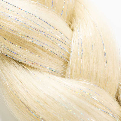 Blonde & Tinsel Synthetic Jumbo Braid