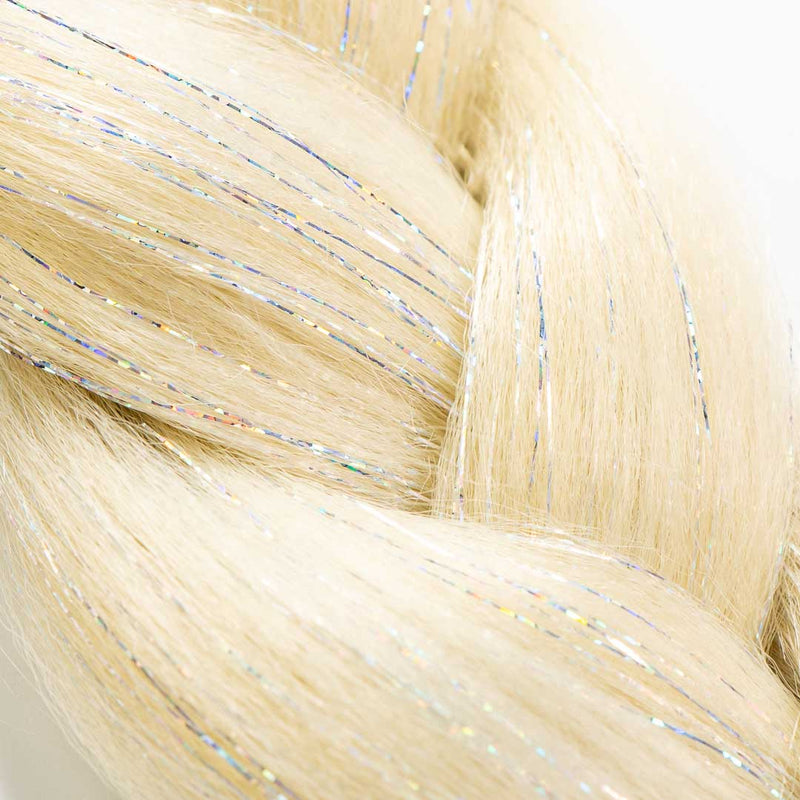Blonde & Tinsel Synthetic Jumbo Braid