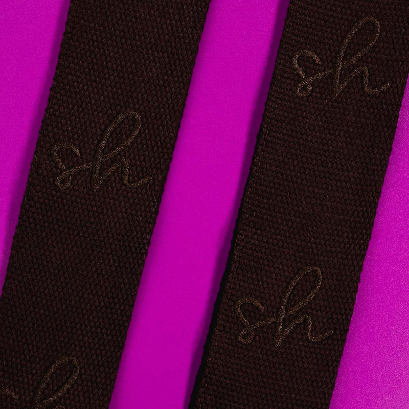 Chocolate Brown Woven Strap Set