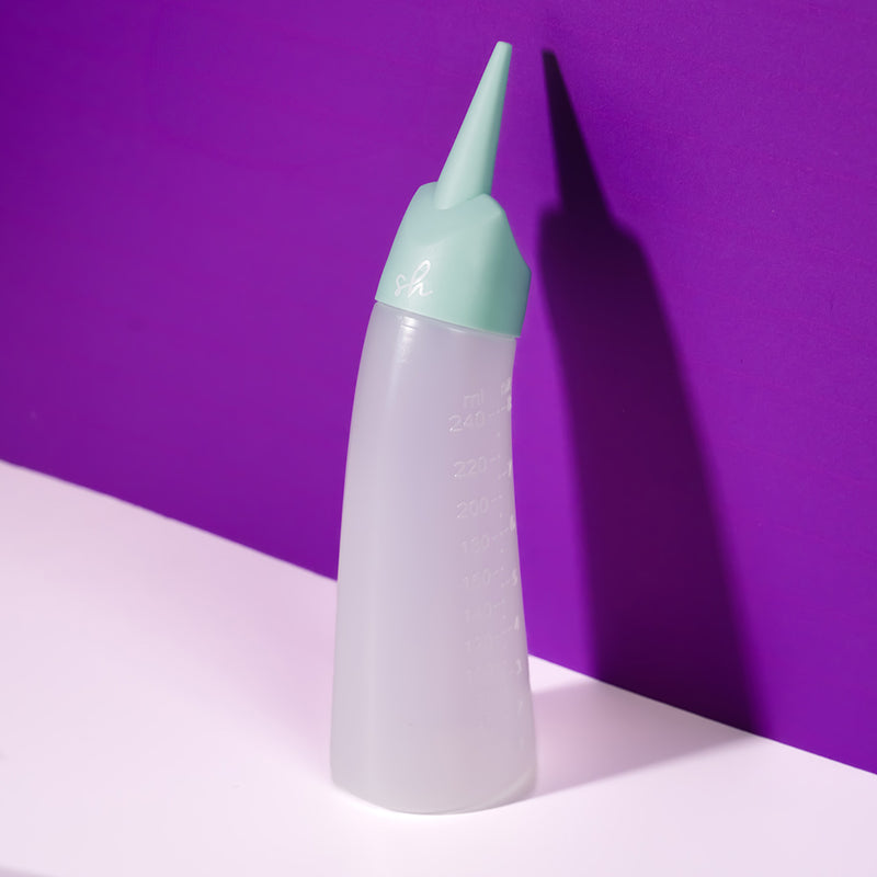 Green Angled Toner Bottle