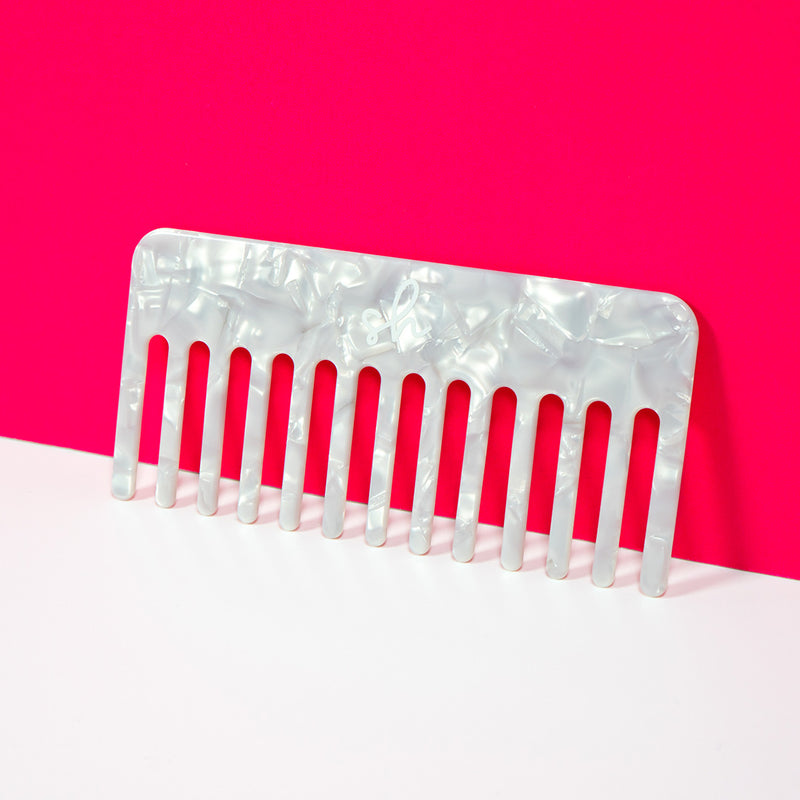 Pearl Marble Curl Comb