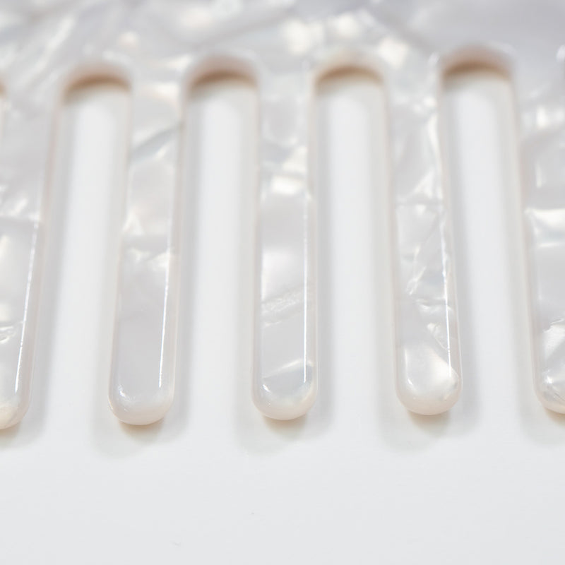 Pearl Marble Curl Comb