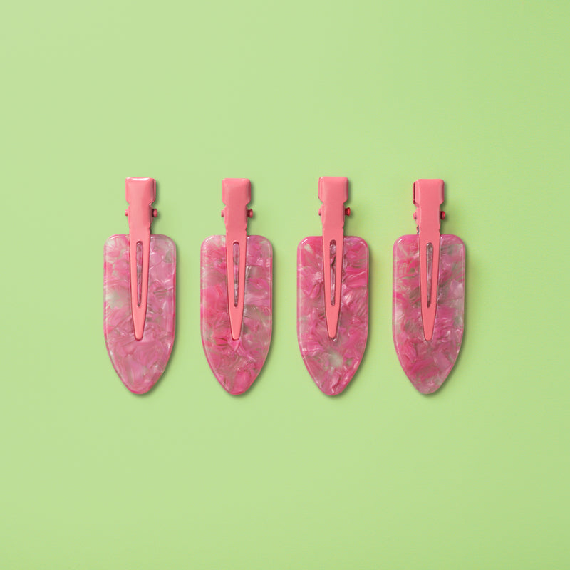 Cotton Candy Creaseless Clips