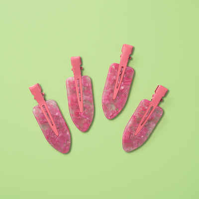 Cotton Candy Creaseless Clips