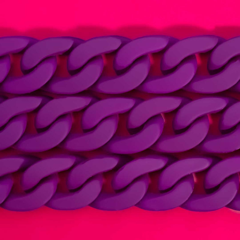 Neon Purple Strap Set