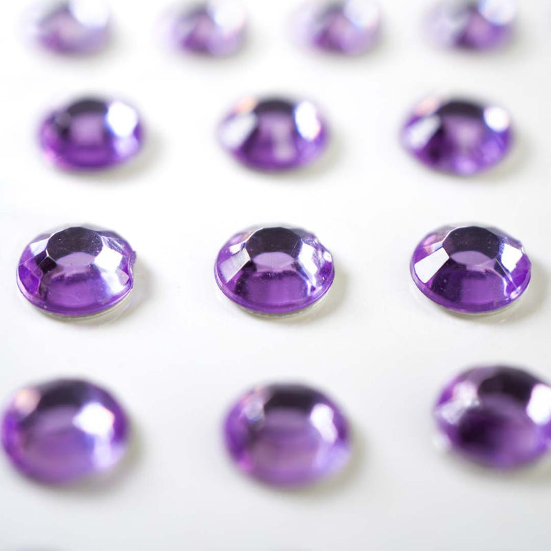 Purple Hair Gems