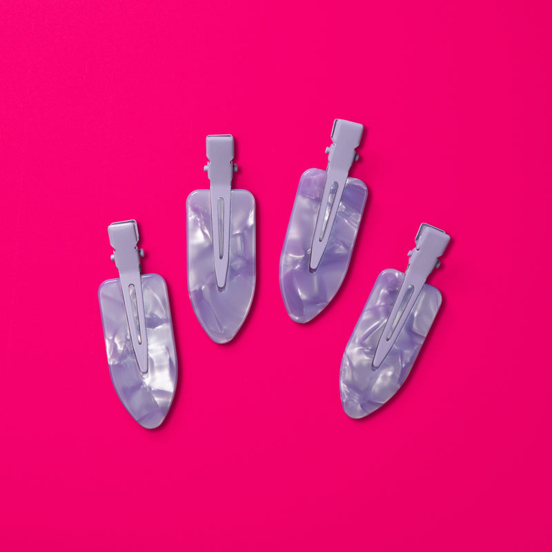 Lavender Haze Creaseless Clips