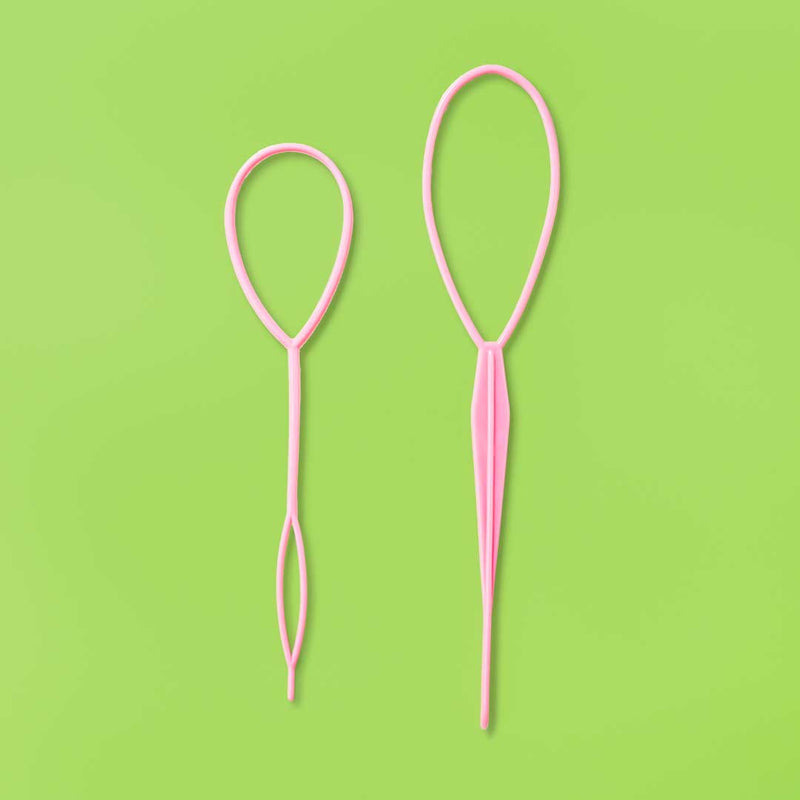 Topsy Tail Hair Tool - Light Pink