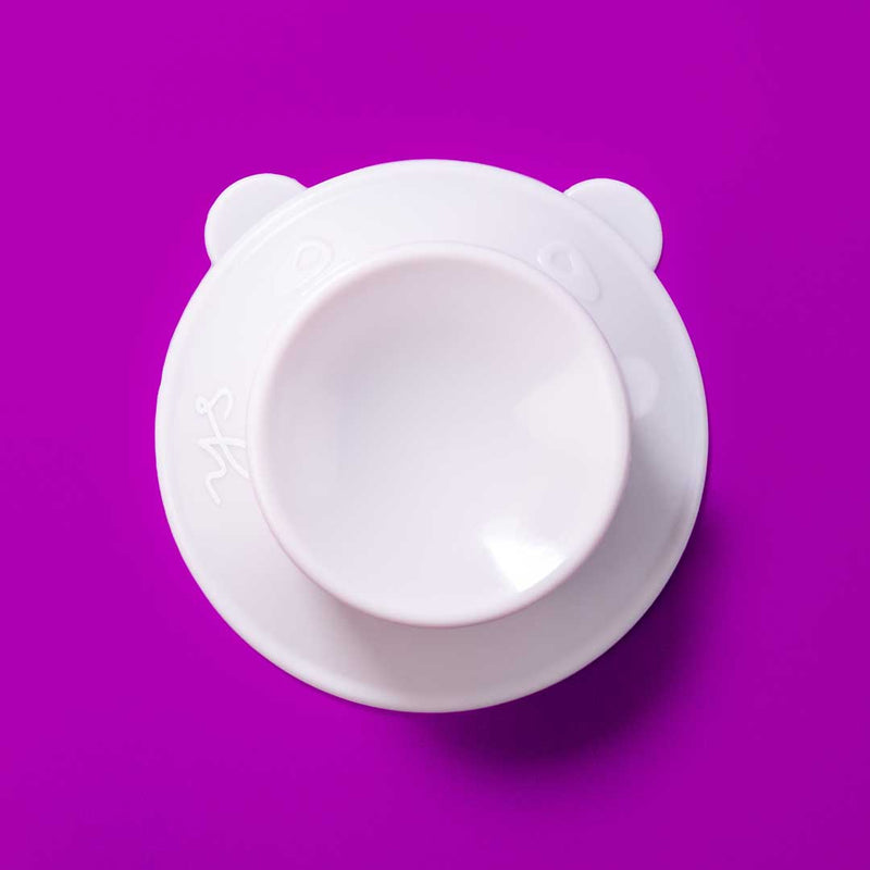 Oatmeal Tint Bowl and Suction Cup