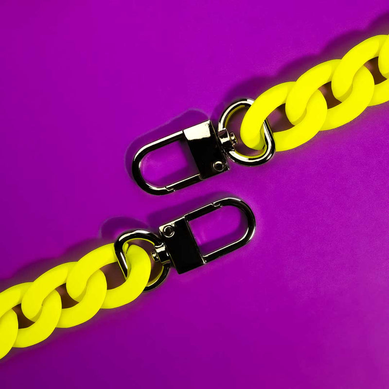 Neon Yellow Strap Set