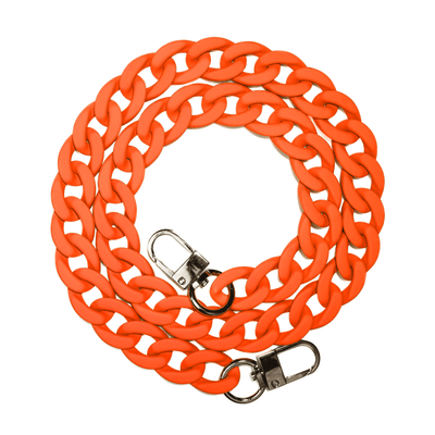 Neon Orange Strap Set