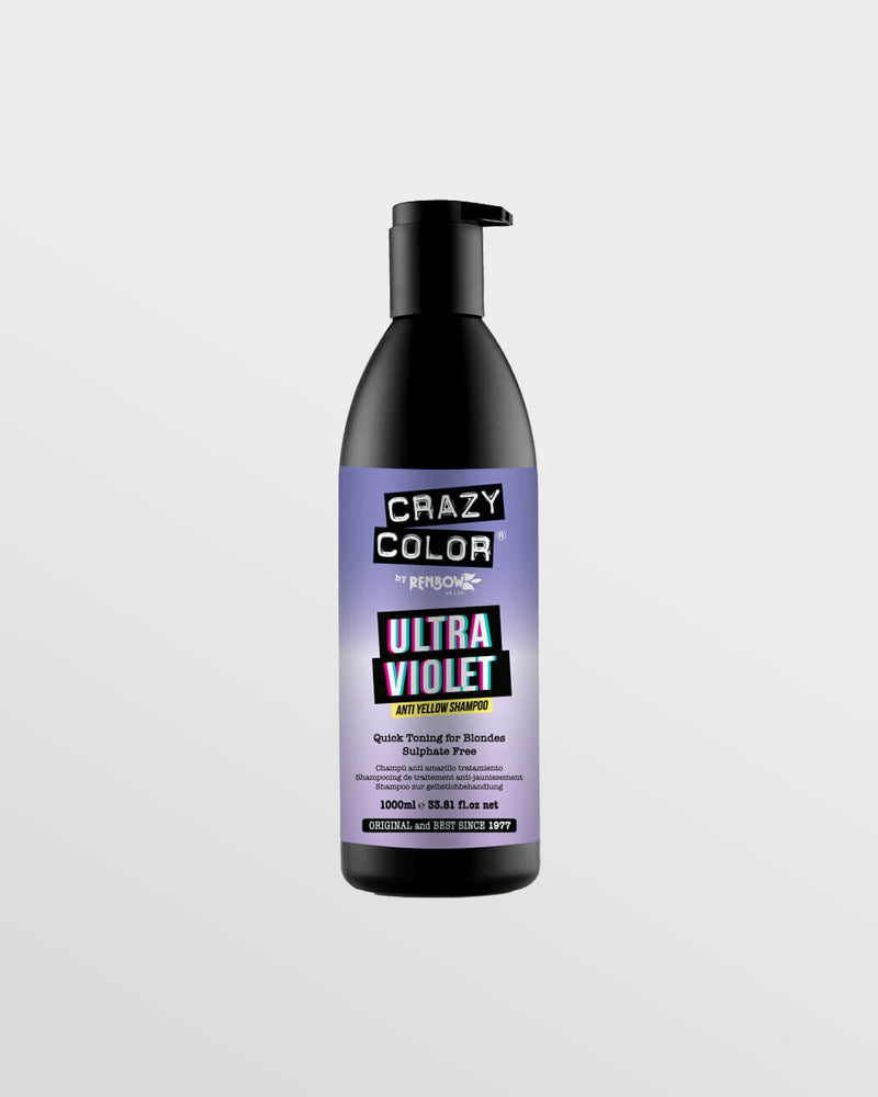 Crazy Color Ultra Violet Anti Yellow Shampoo 1000ml
