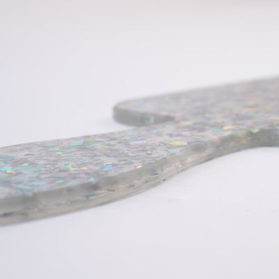 Silver Glitter Balayage Board