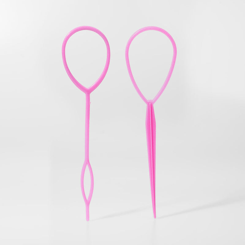 Topsy Tail Hair Tool - Light Pink