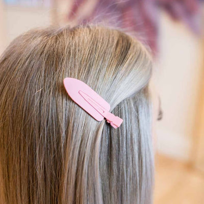 Pink Matte Creaseless Clips