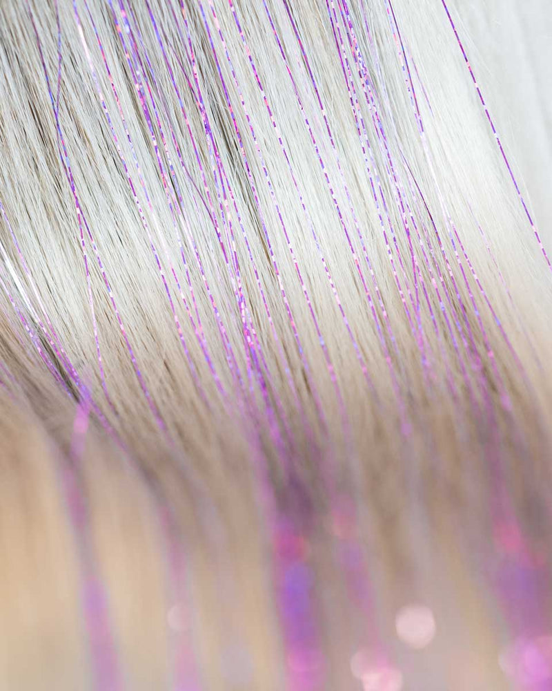 Purple Hair Tinsel