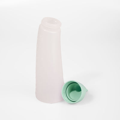 Green Angled Toner Bottle