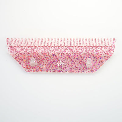 Pink Glitter Hair Extension Holder