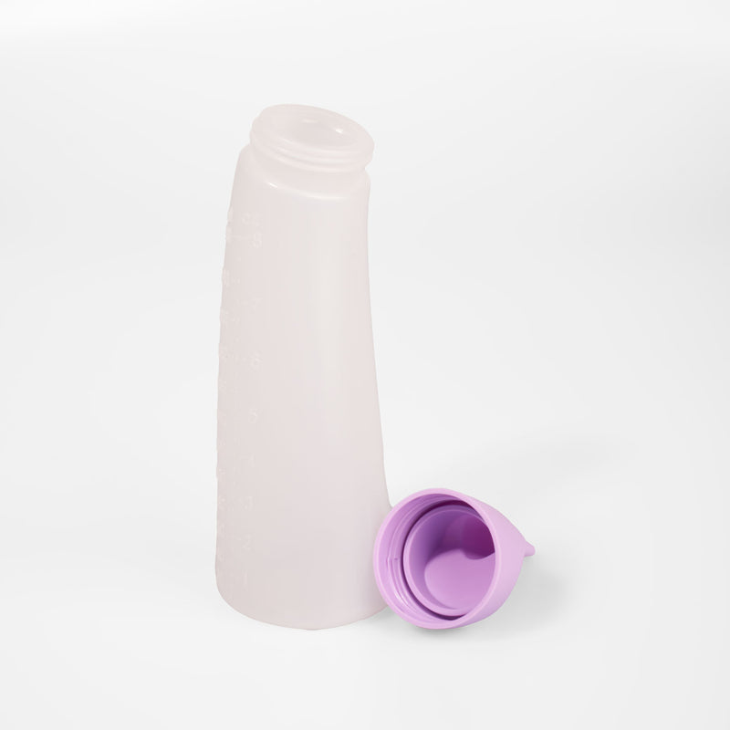 Purple Angled Toner Bottle