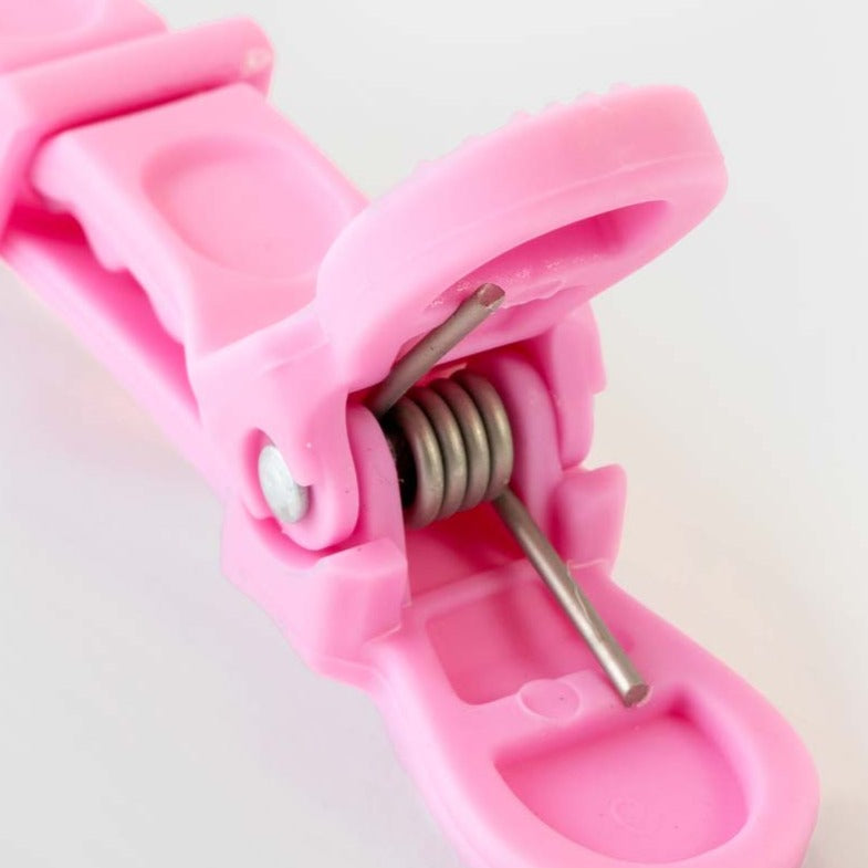 Pink Sectioning Clips