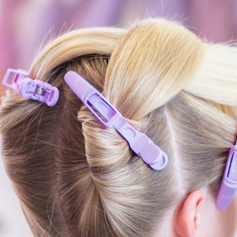 Purple Sectioning Clips