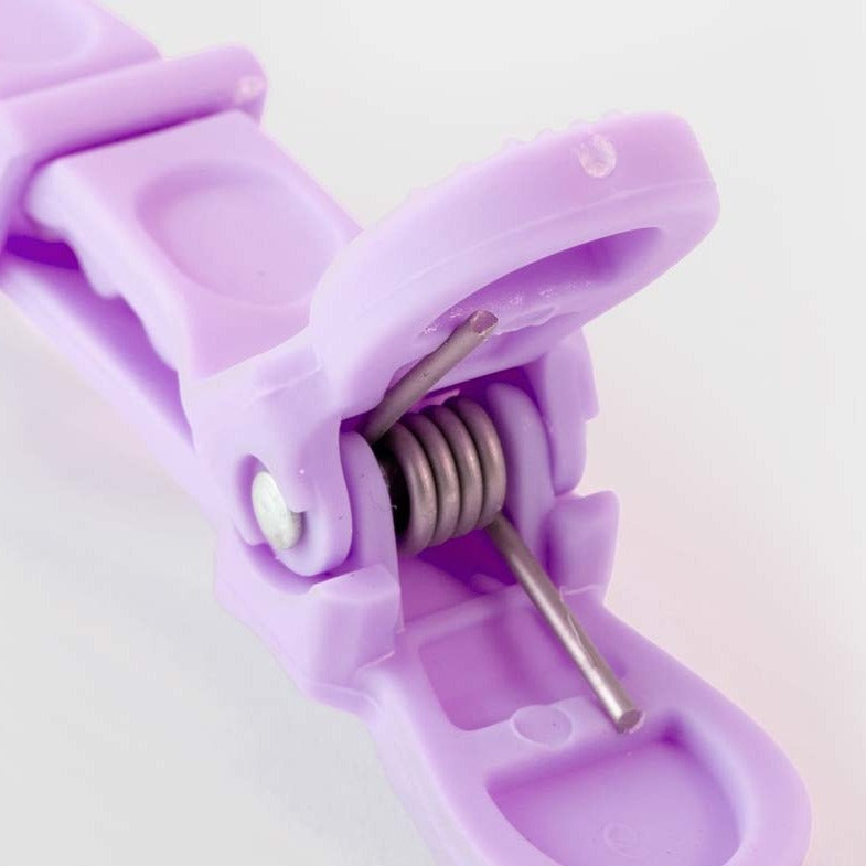 Purple Sectioning Clips