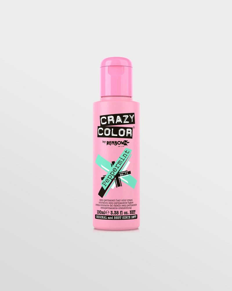 Crazy Color Semi Permanent Hair Colour No 71 - Peppermint