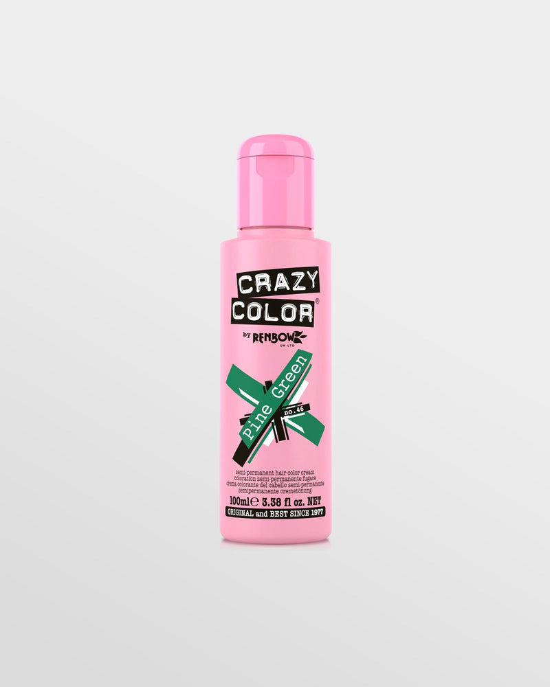 Crazy Color Semi Permanent Hair Colour No 46 - Pine Green