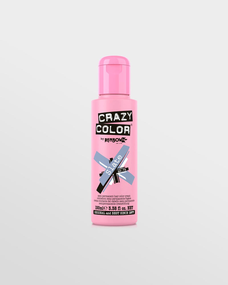 Crazy Color Semi Permanent Hair Colour No 74 - Slate